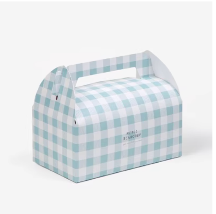 Hộp bánh ngọt, bánh nướng, bánh mousse cầm tay, hộp thực phẩm mang đi. Q1807