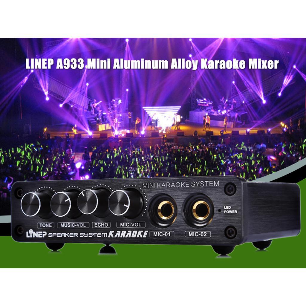 Durable Music Mixer Mini Sound Console Stereo Sound Home Karaoke System
