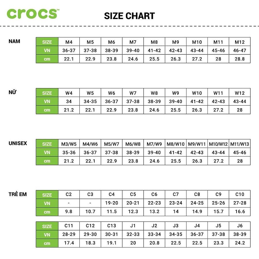 Giày lười unisex Crocs Classic Clog - 206908