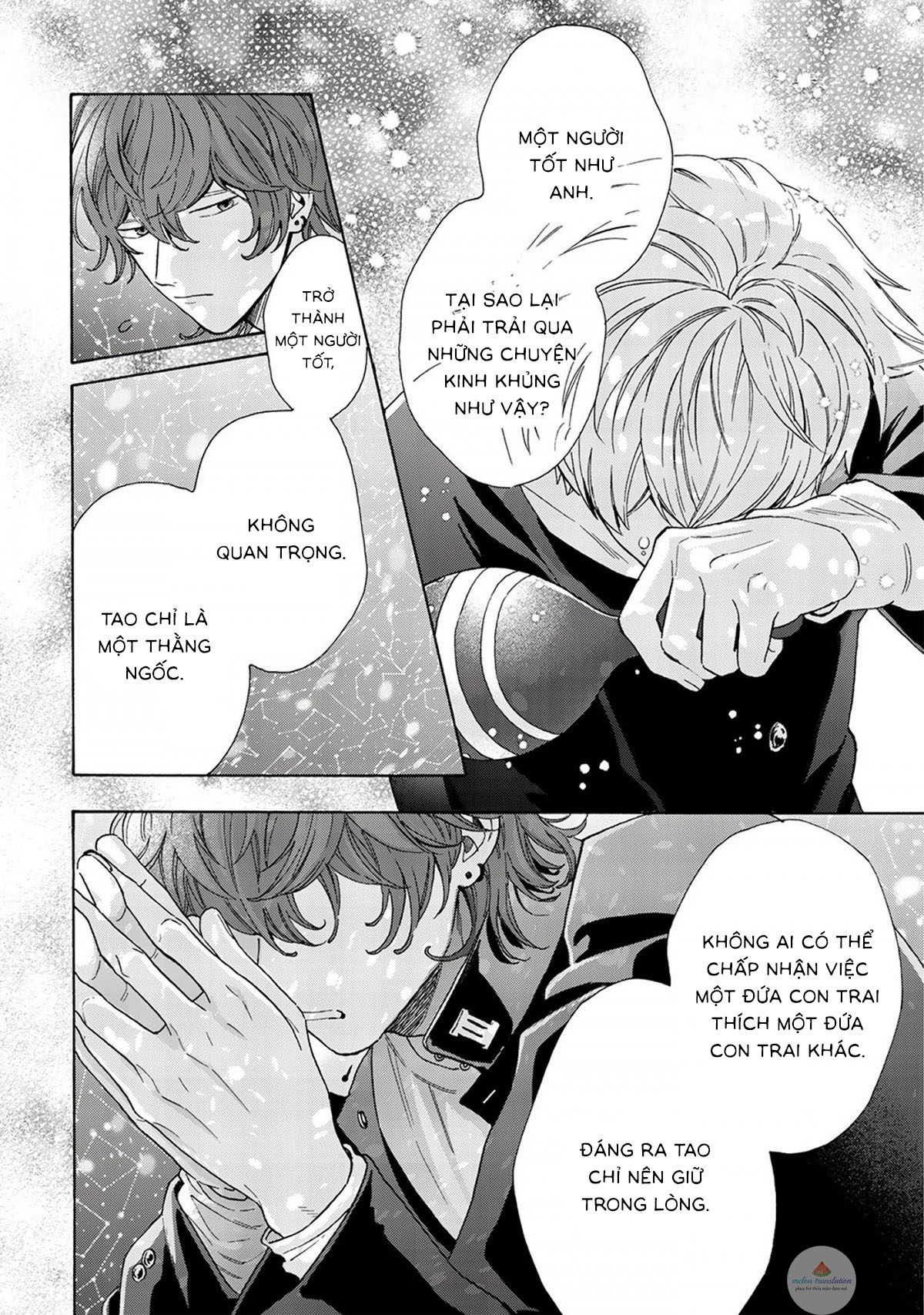 ngôi sao hạng nhất được vẽ bằng nụ hôn chapter 3 30