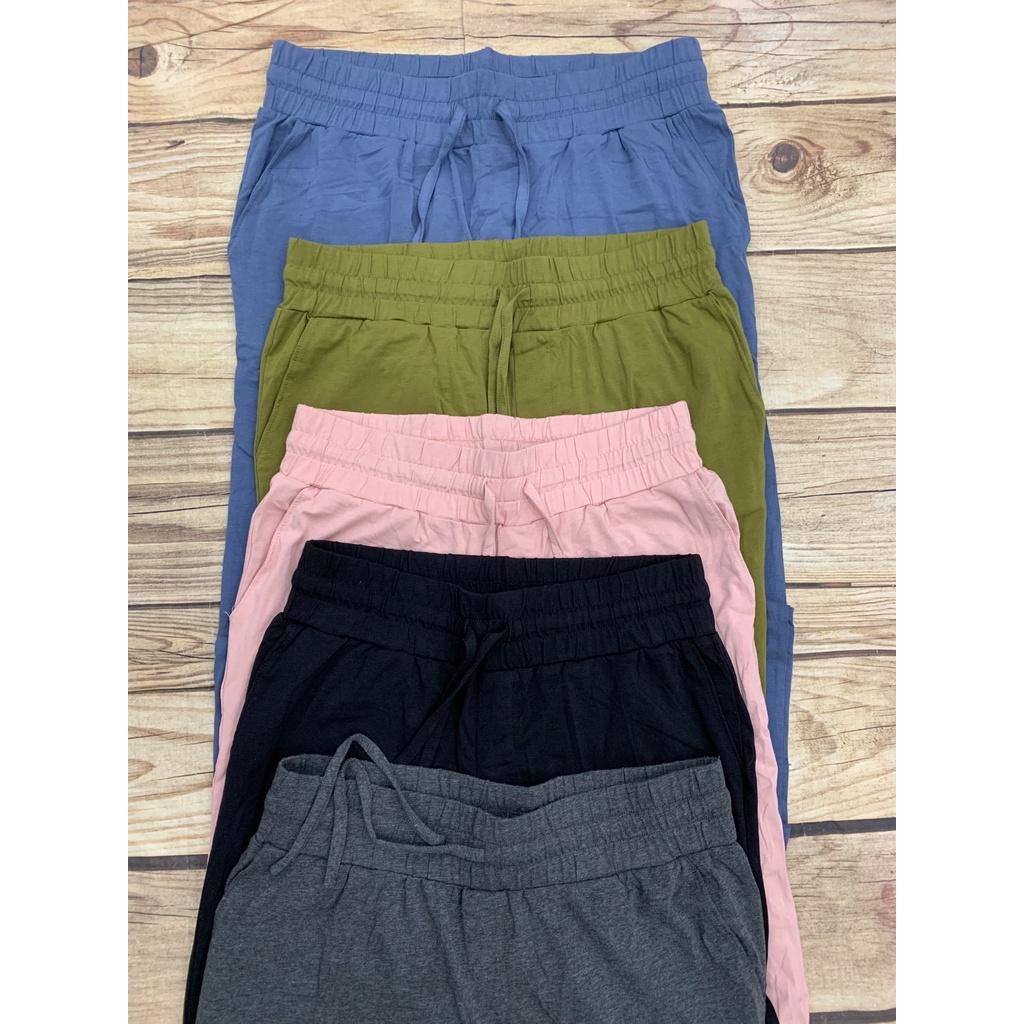(Ảnh Thật) Quần Joggers Nữ Street Style Bo Thun Bigsize Tới 75kg