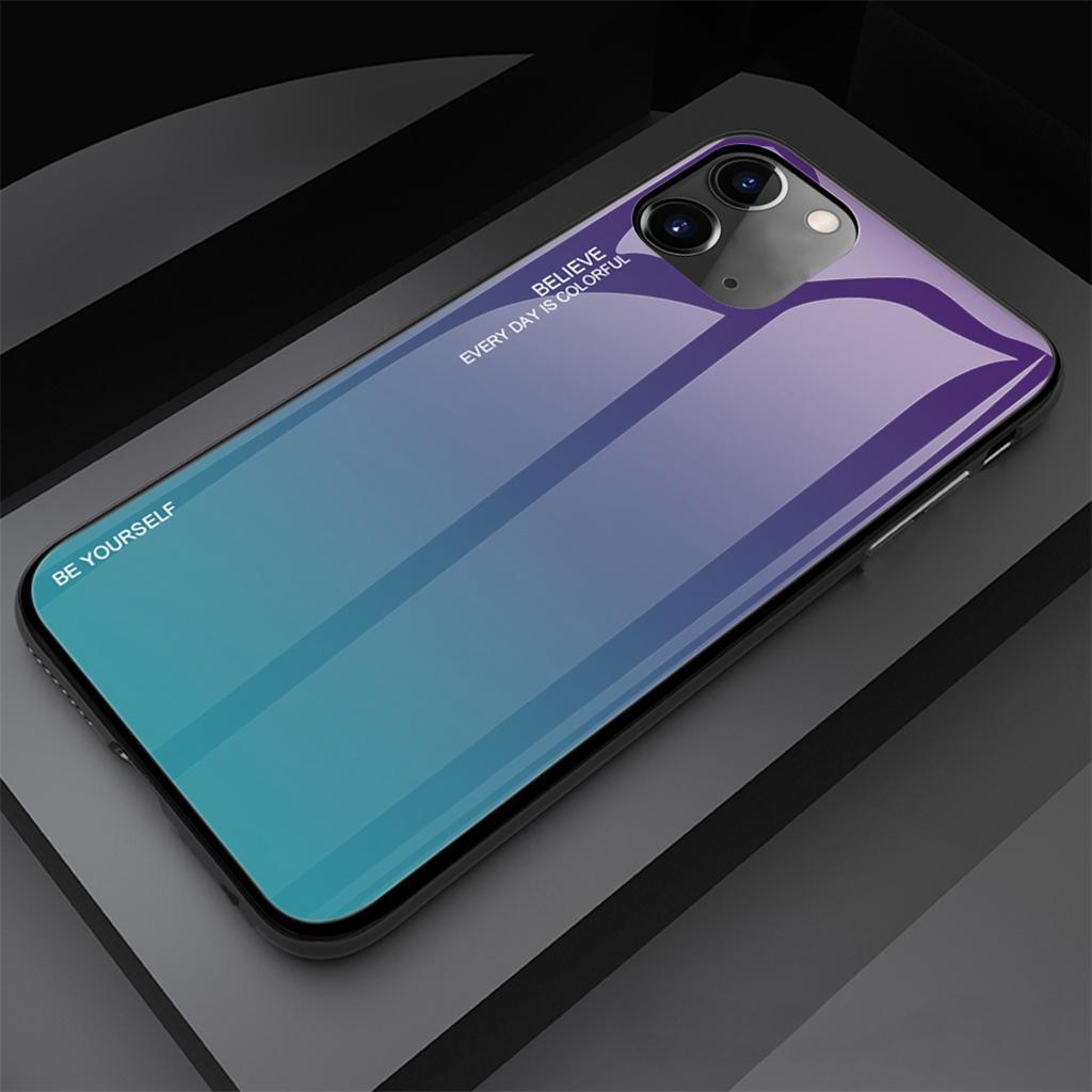 Gradient glass cover for iPhone 11 6.1 inch for iPhone 11