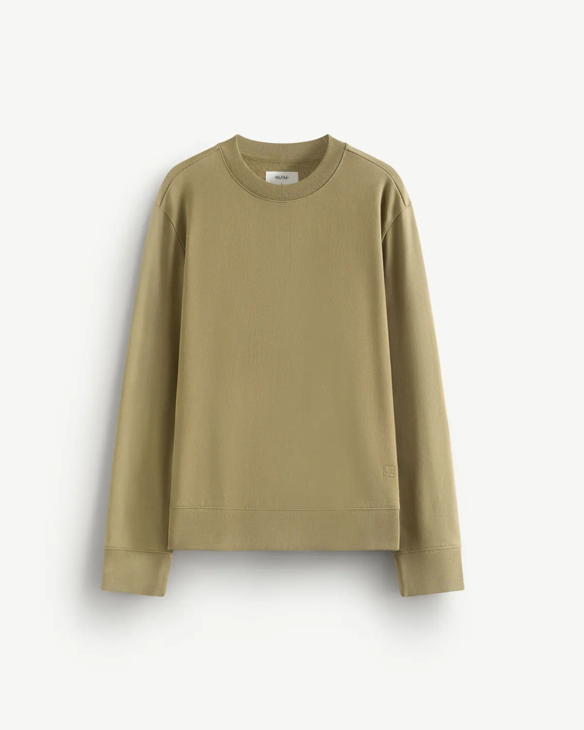 Áo sweatshirt nam có hình thêu form Fitted - ROUTINE 10F24SWE001 | LASTORE MENSWEAR