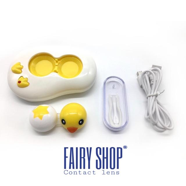 Máy rửa lens rự động Ducky - Kính Áp Tròng FAIRY SHOP CONTACT LENS