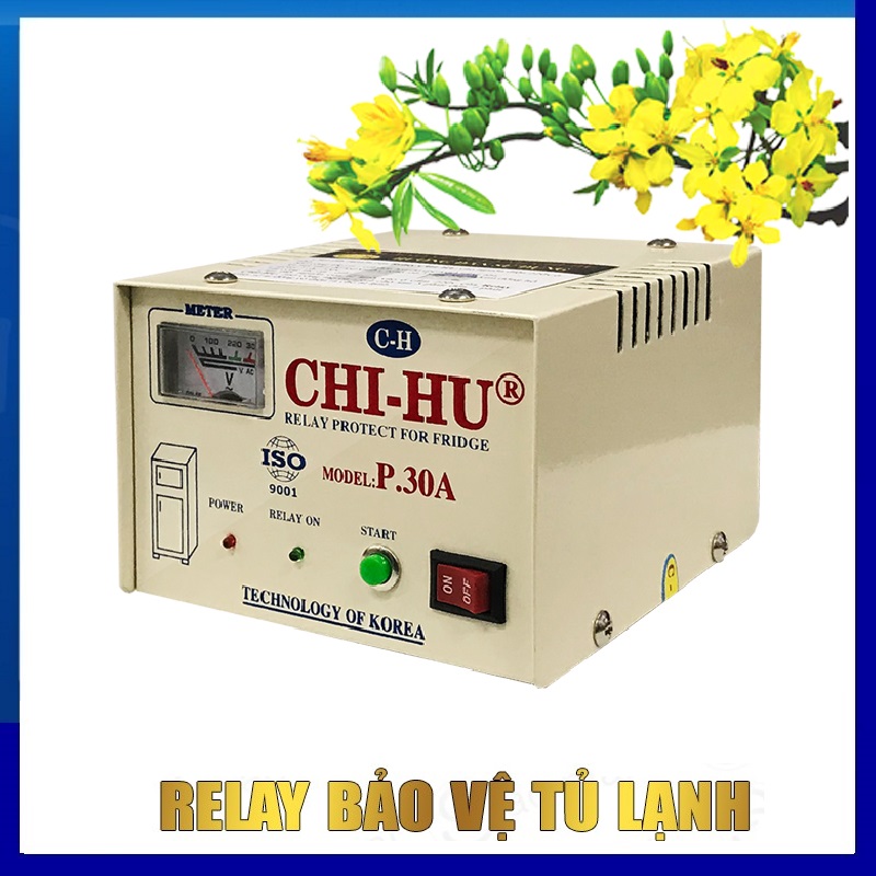 Relay bảo vệ tủ lạnh cao cấp CHI-HU P.30A