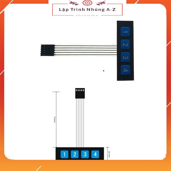 [Lập Trình Nhúng A-Z][117] Bàn Phím Ma Trận Keypad 4*4/1*4/3*4/4*5