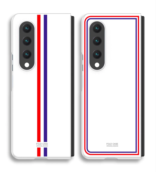 Ốp lưng dành cho Samsung Galaxy Z Fold 3, Z Fold 4 lưng cứng sơn mờ, mỏng nhẹ chống sốc