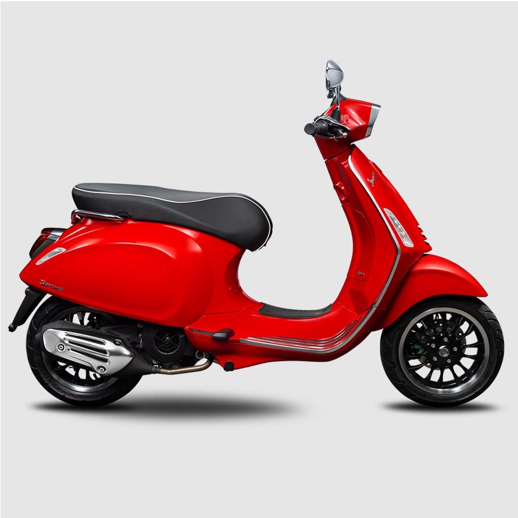 Xe Tay Ga Vespa Sprint 125 Màu Đỏ Đào Rosso Scarlatto