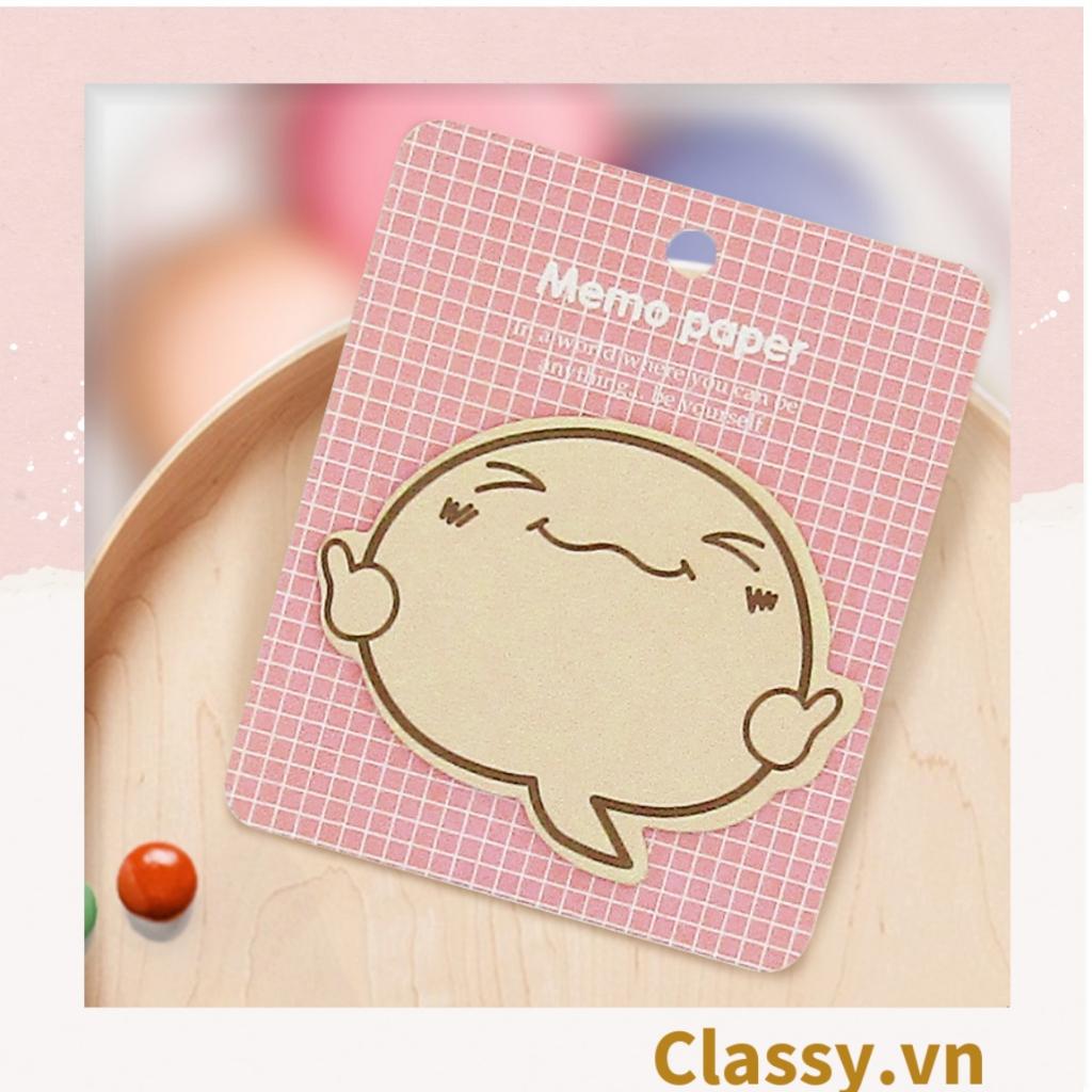 Giấy note, giấy ghi chú Classy hoạ tiết inbox me độc đáo nhiều màu pastel PK1416