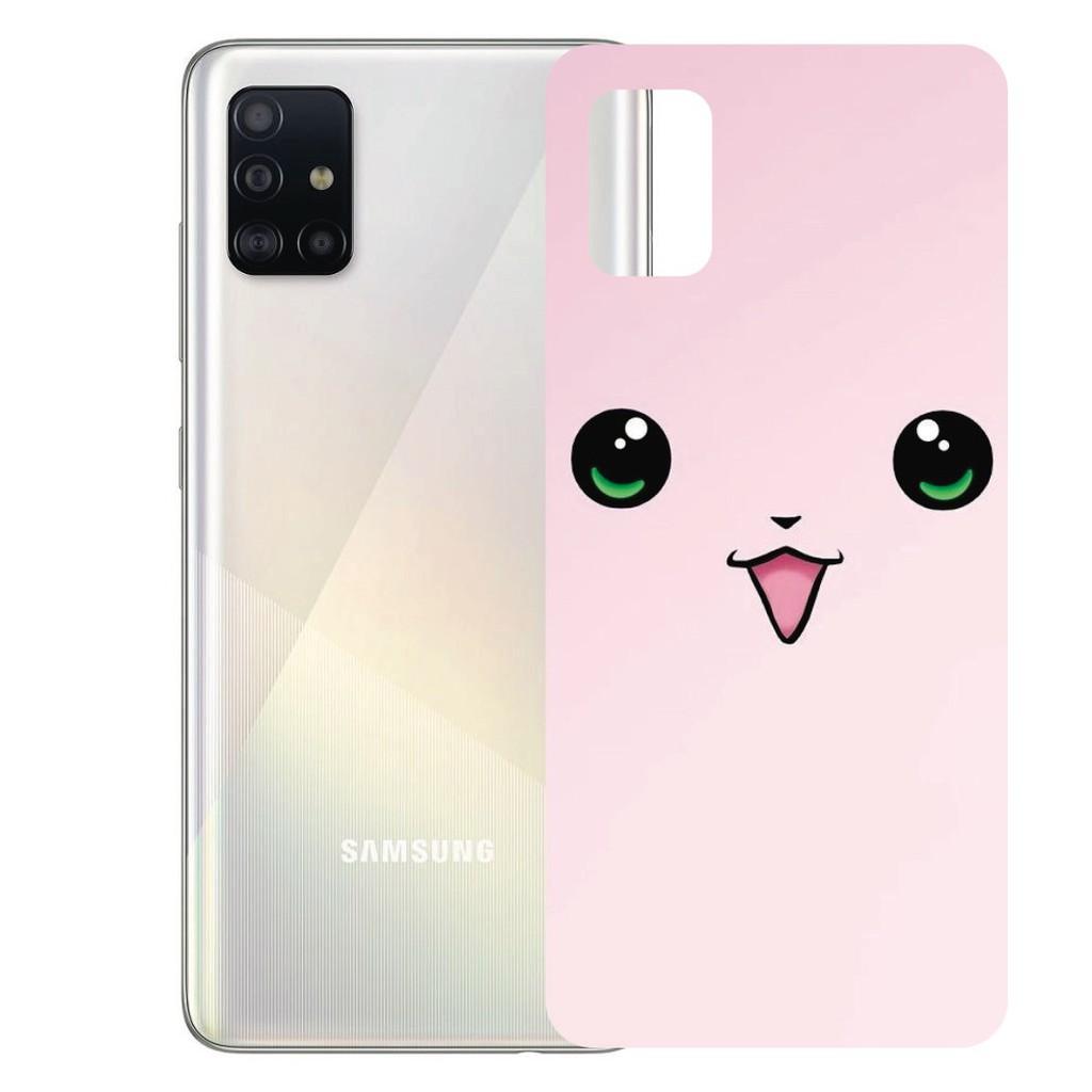 Miếng Dán Skin 3D dành cho mặt lưng điện thoại Samsung A71 / A51 / A31 / A21s tránh trầy xước, hình ảnh 3D