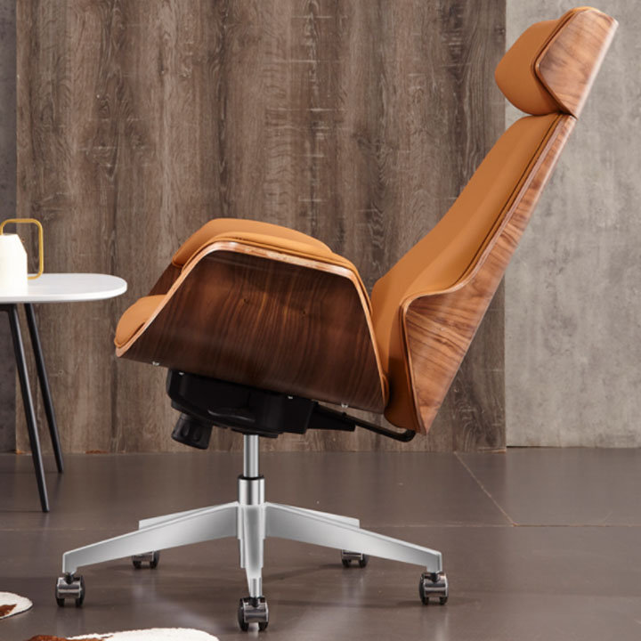 Ghế Giám Đốc Lưng Cao Xoay 360 Độ Hiện đại sang trọng - Ghế Làm Việc Văn phòng Công Thái Học Tiện lợi đa năng cao cấp GHP046