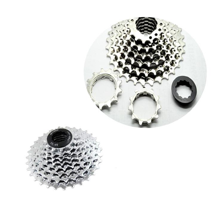 Phong cách mới nhất của bánh đà xe đạp leo núi bánh đà cassette xe đạp thẻ tốc độ 8/24 bay ngày bánh răng Cheng phụ kiện bánh đà 8 tốc độ