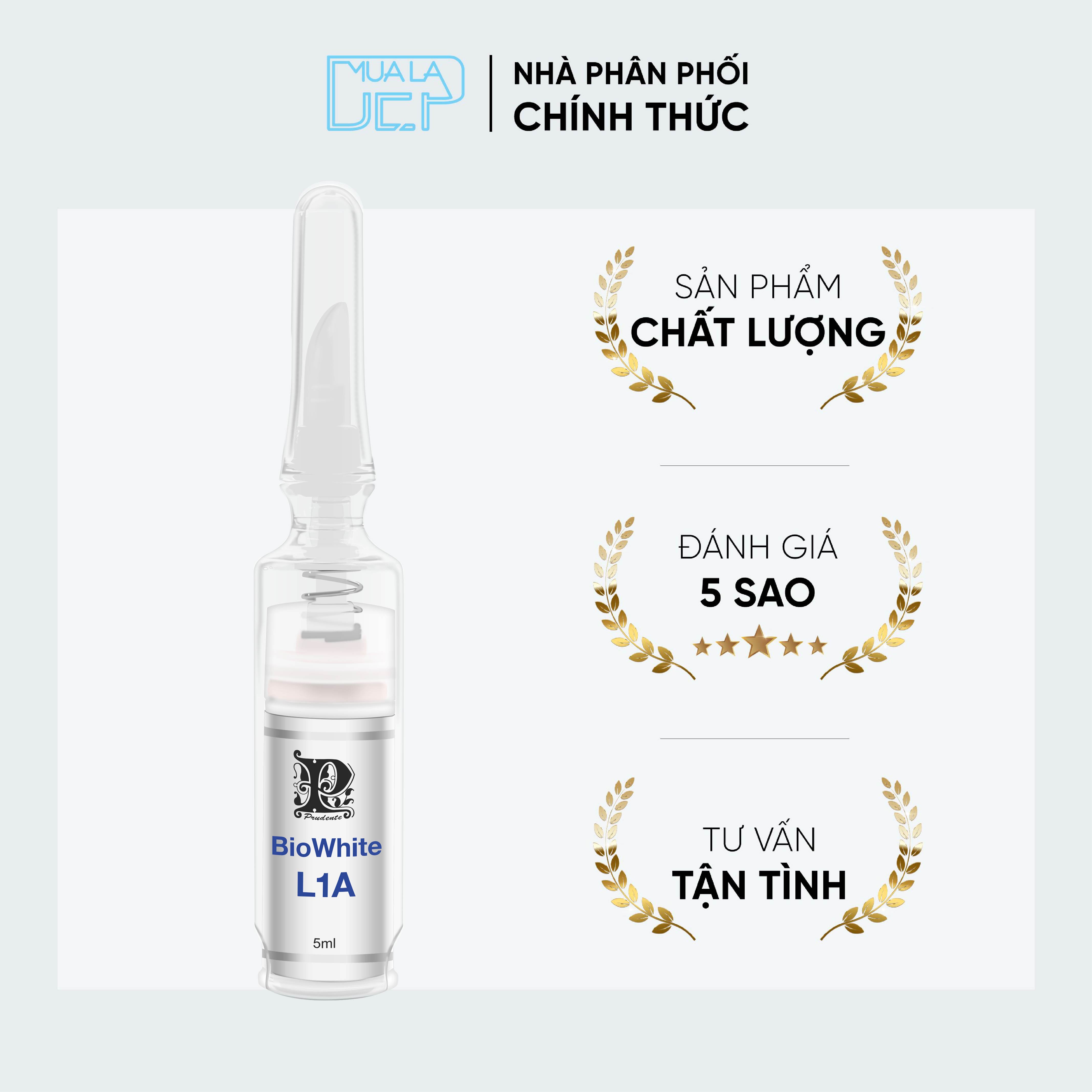 BIOWHITE L1A MIBITI PRUDENTE KEM L.À.M HỒNG M.Ô.I (5ml)