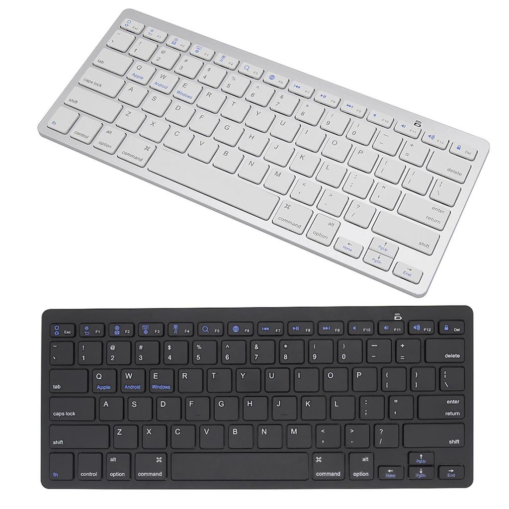 Keyboard Bluetooth Keyboard Lightweight High Quality Easy to Use Wireless Keyboard PC Laptop Computer Cordless ELEN