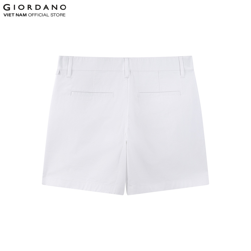 Quần Shorts Khaki Nữ Giordano 05403202