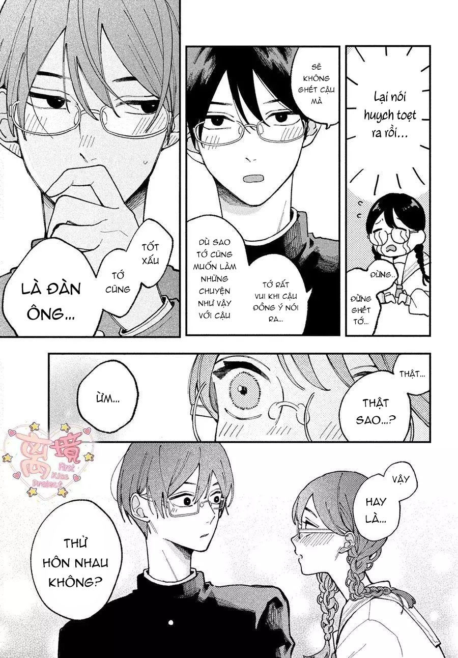 nụ hôn đầu nóng bỏng chapter 3.2 11