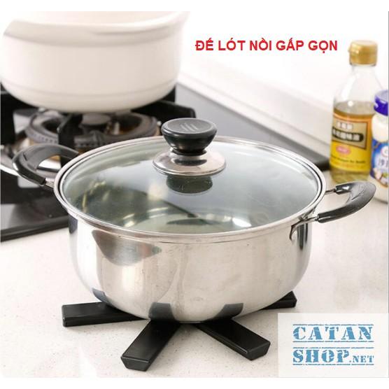 Đế lót nồi cách nhiệt gấp gọn, đế bằng nhựa chống nóng chống trơn trượt, sản phẩm tiện dụng cho bếp nhà bạn GD227-DeLNGG