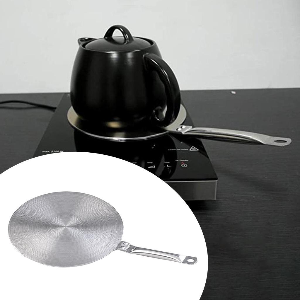 2x Induction Hob Adapter Stove Cooker Plate for Coffee Pot Gas Cooker Plate