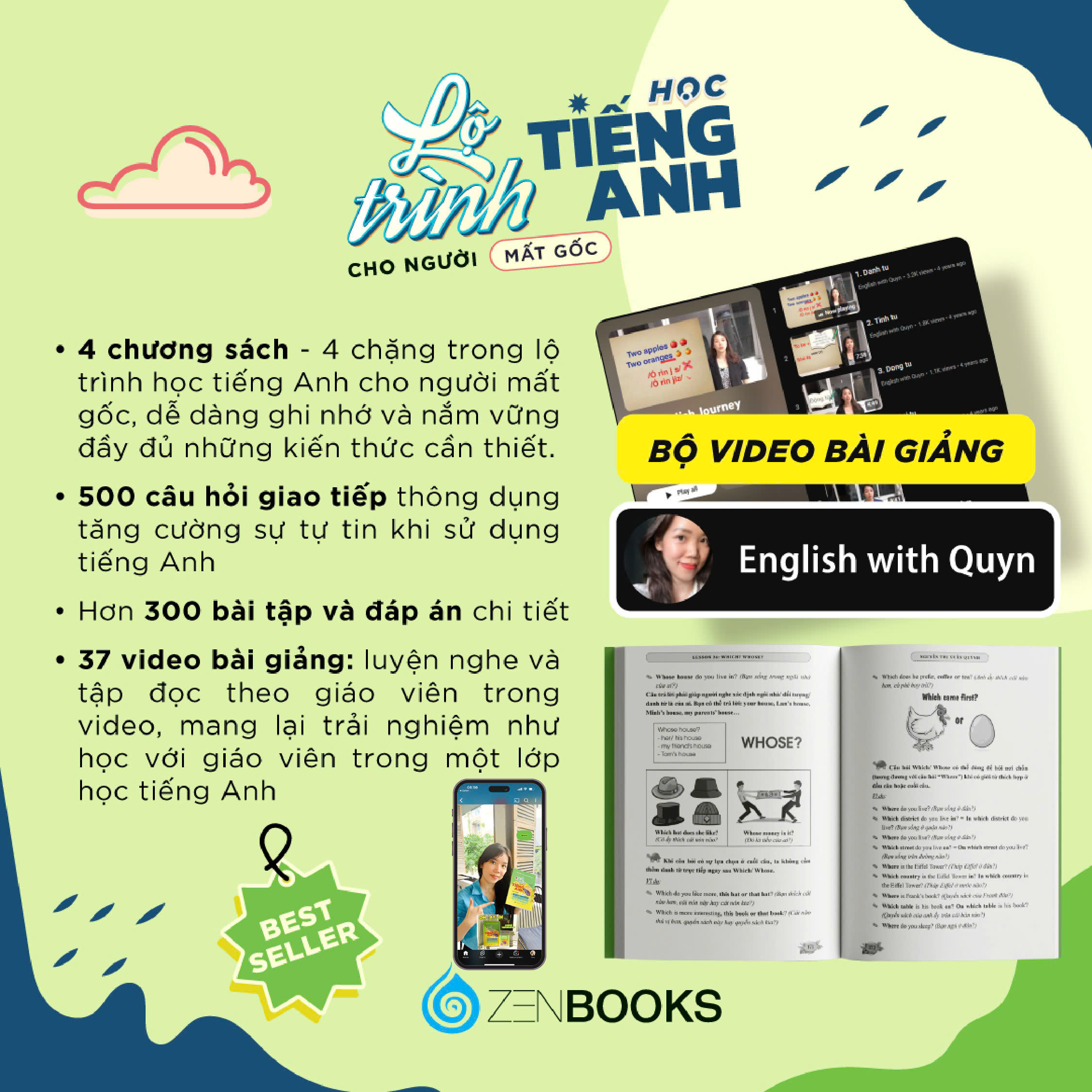 Sách - Lộ Trình Học Tiếng Anh Cho Người Mất Gốc (The English Journey) - Nguyễn Thị Xuân Quỳnh - ảnh 9