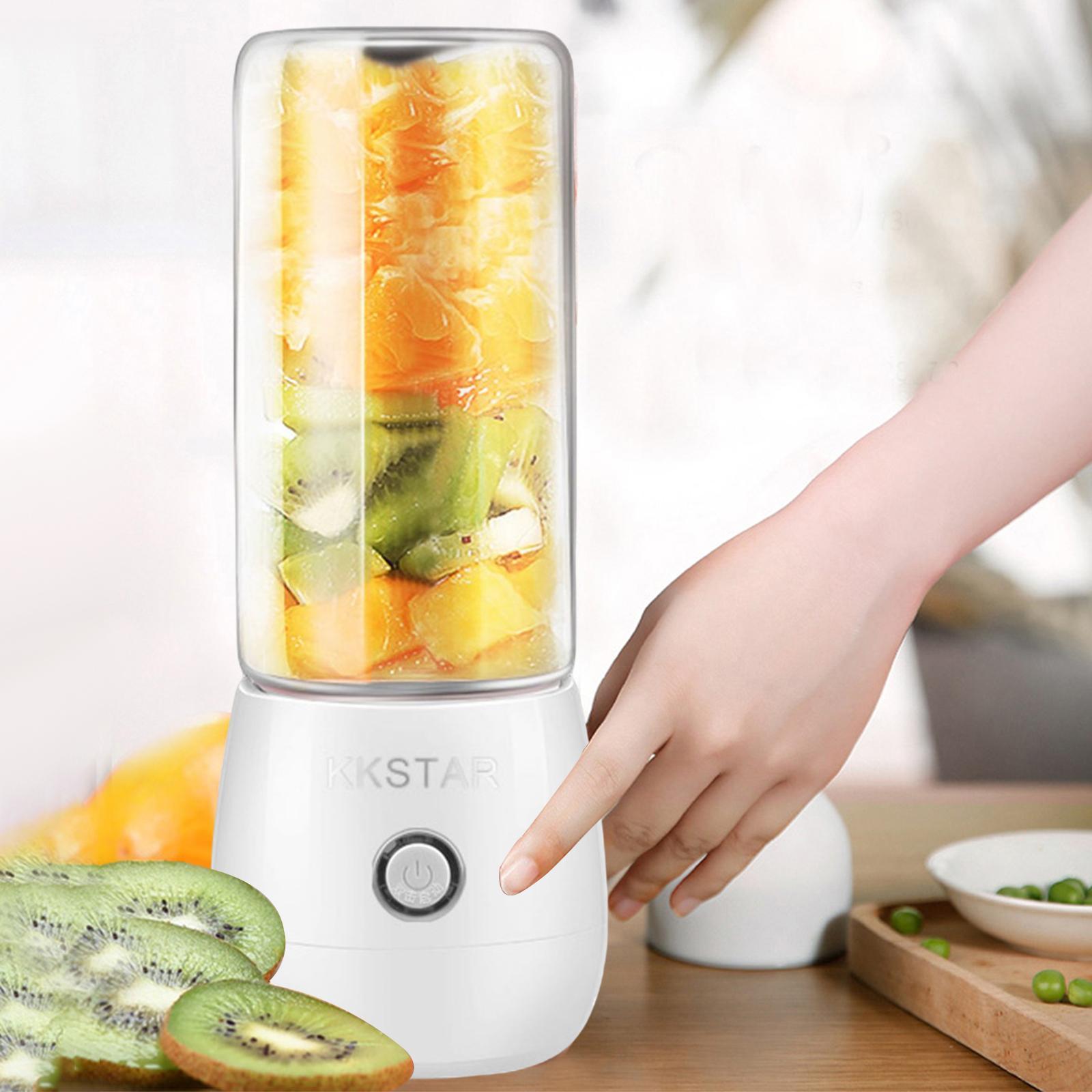 Portable Blender, USB Rechargeable Personal Travel Juicer for Fruit Shakes and Smoothies, Fruit Mixer