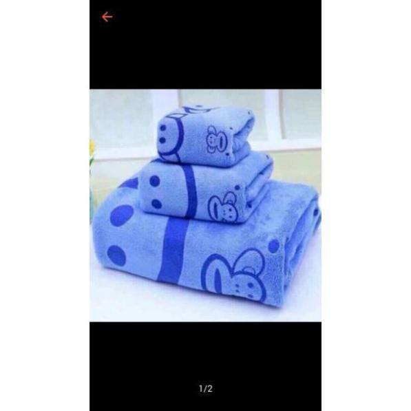 Set 3 khăn tắm tiện ích
