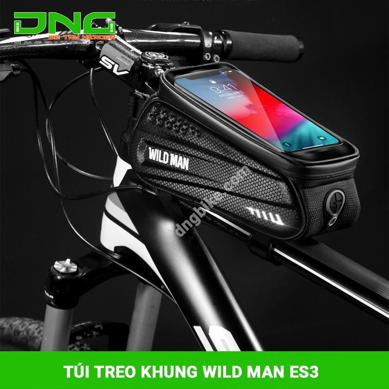 Túi điện thoại treo KHUNG xe đạp chống nước WILD MAN ES3