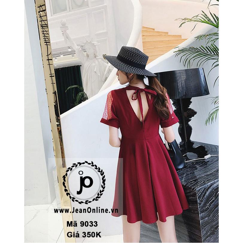 Bigsize Nữ - Đầm Tay Phối Ren