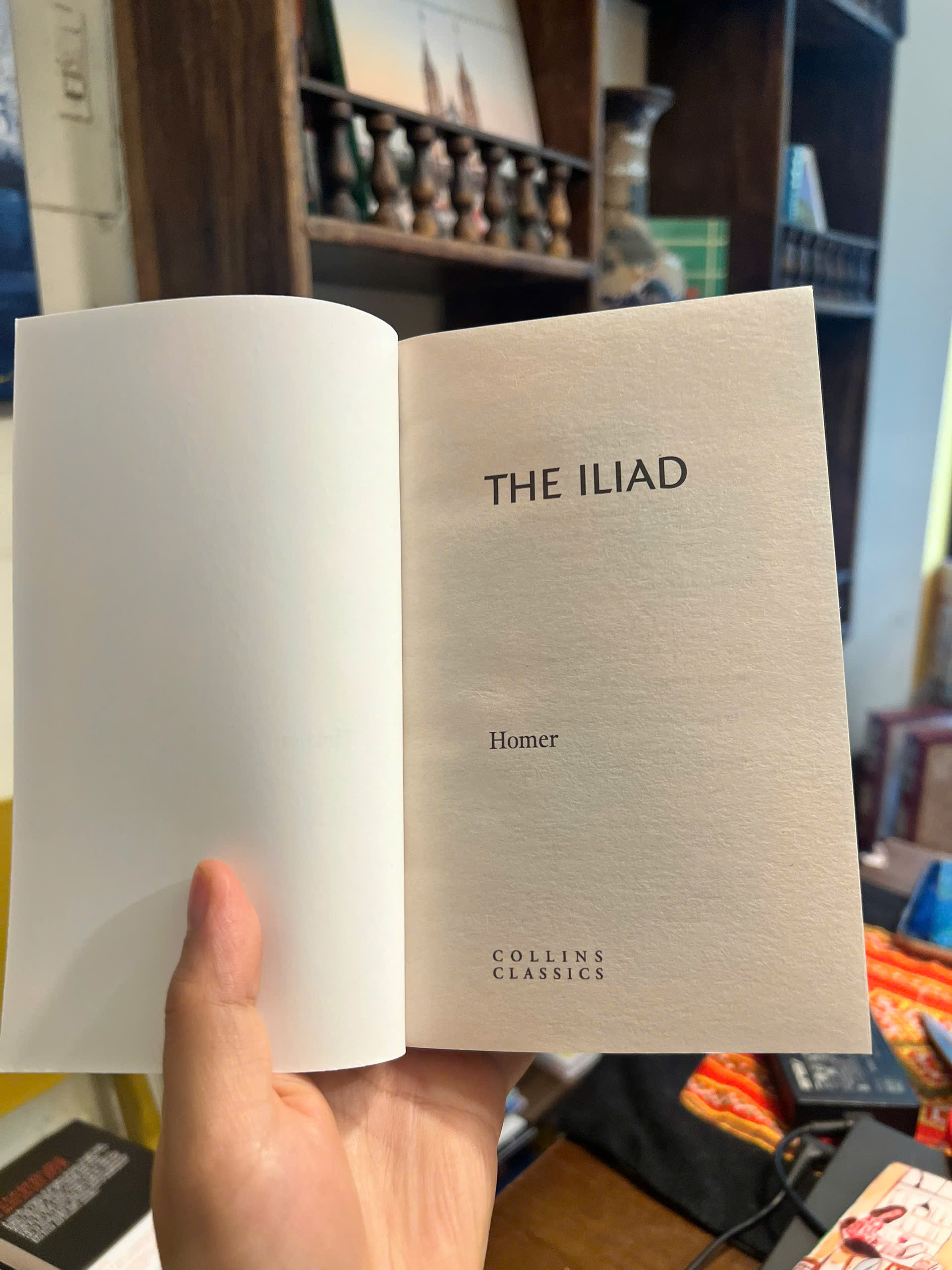 Sách - The Iliad by Homer | Classics / Poetry / Mythology / Tuyển tập thơ Kinh điển / Nhập khẩu