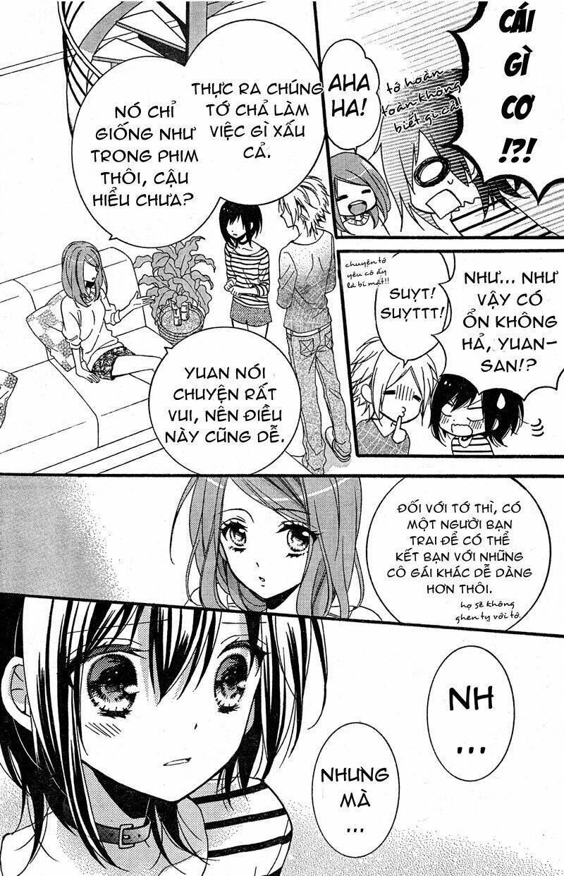 hoàng tử dối trá và bạn gái giả mạo chapter 8 14