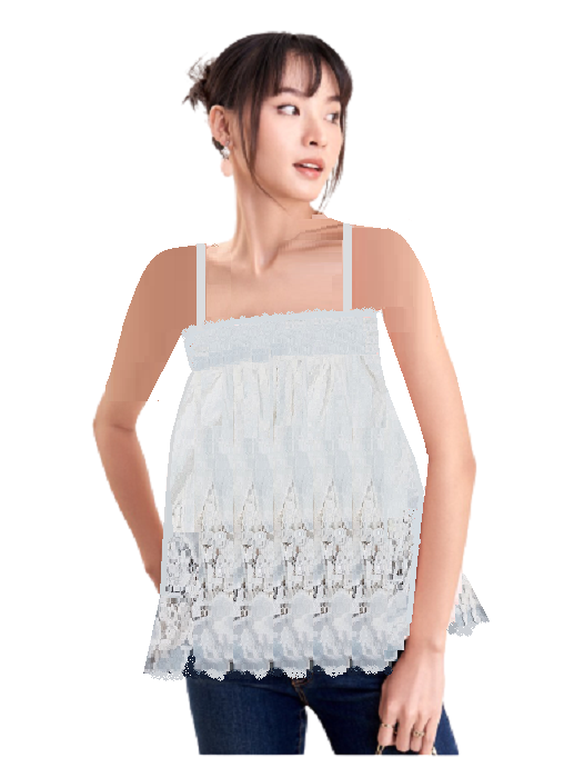 Áo kiểu nữ Mysty Woman 2 dây form babydoll