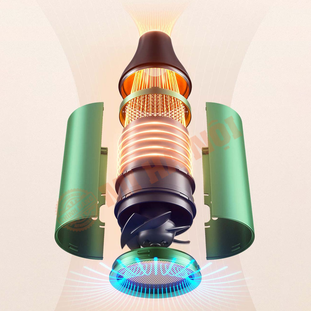 Máy Sấy Ion Âm bóng khỏe tóc Xiaomi Showsee A5-R G 100% Hàng chính hãng