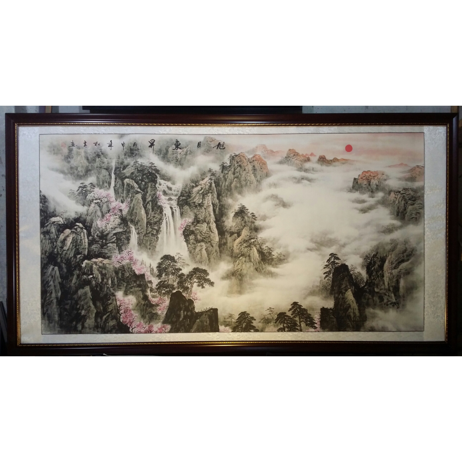 Tranh thủy mặc, Non nước hữu tình