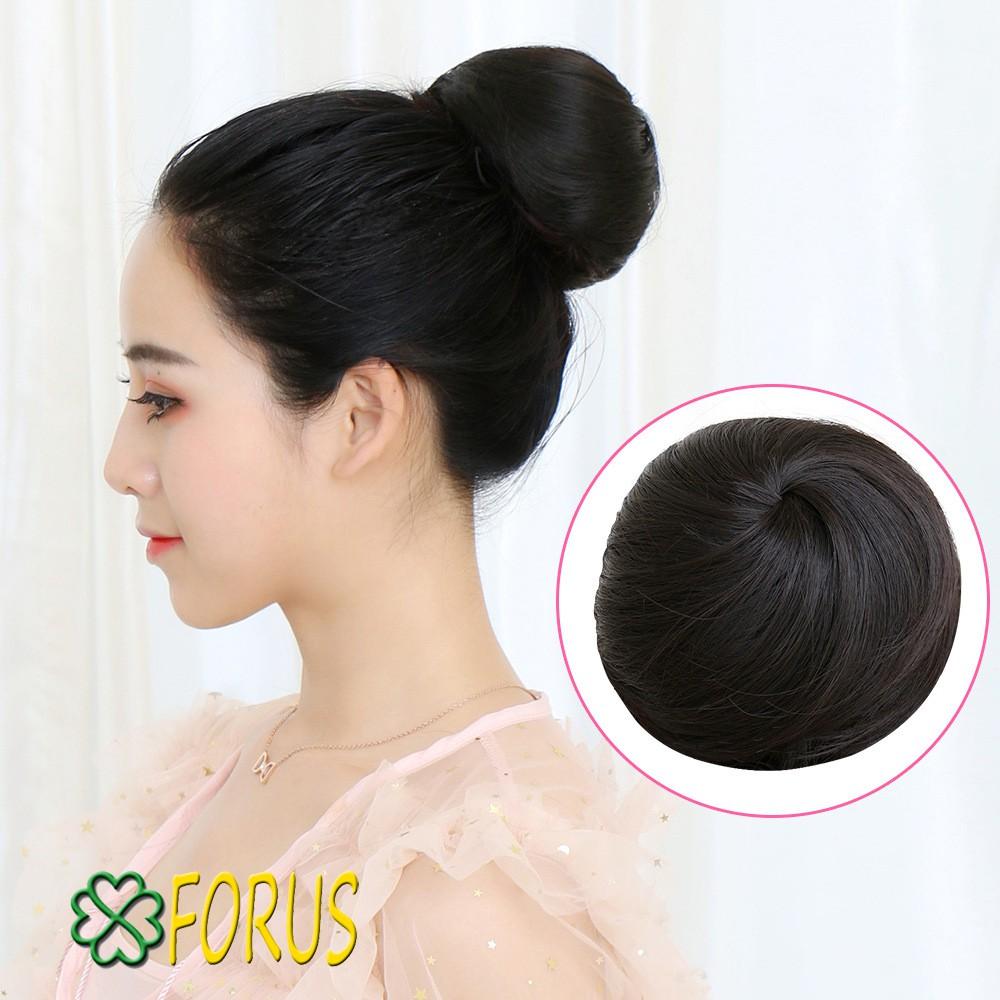Tóc giả búi tròn củ tỏi B-Z45