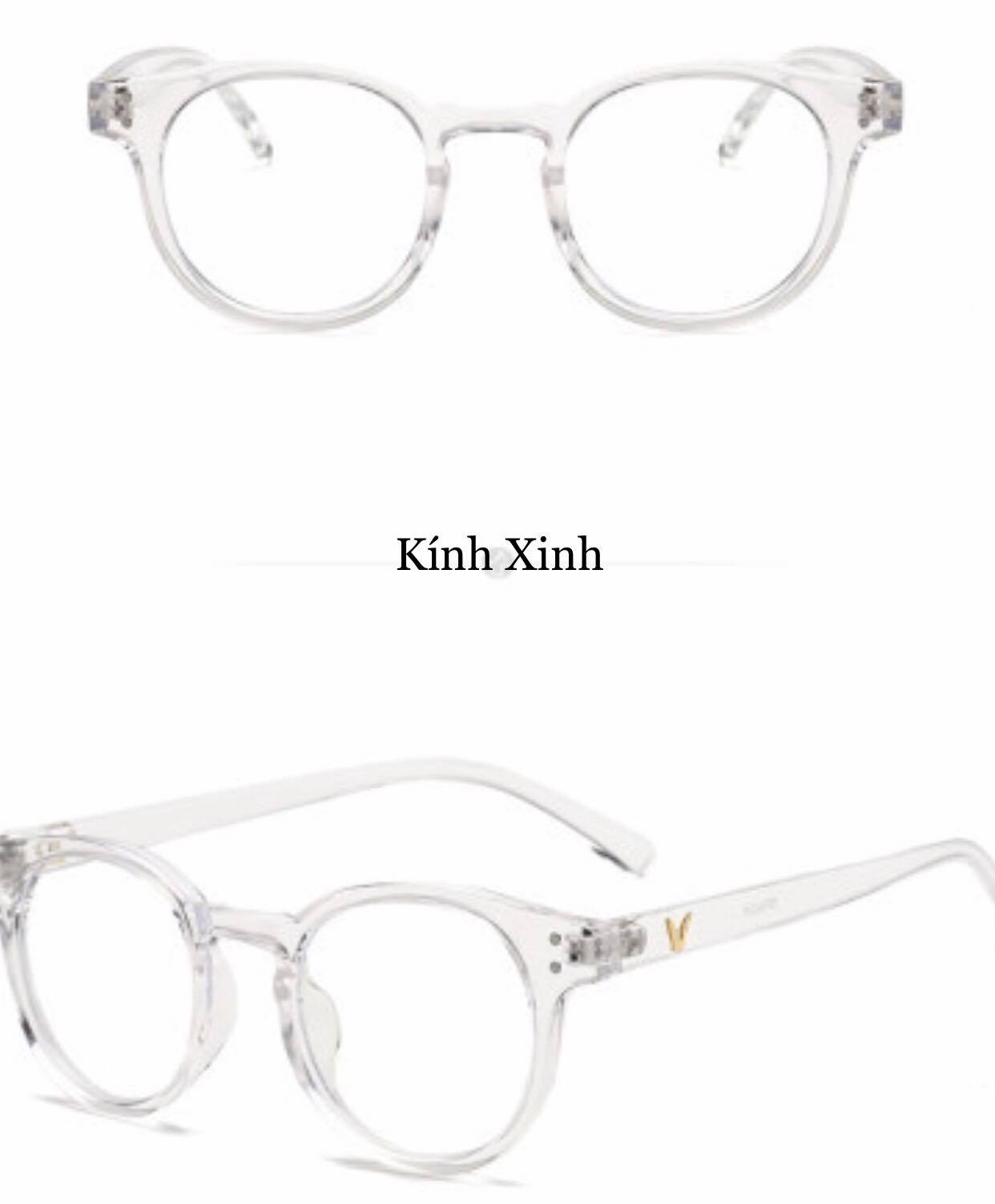 Kính Mắt Nam Nữ Tròn Milan Unisex Form Nhỏ Gọng Nhựa
