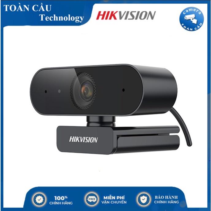 Webcam Học online Hikvision DS-U320- Hình Ảnh Chất Lượng Cao, Micro Tích Hợp Âm Thanh Rõ Ràng, Kết Nối USB 2.0 - Hàng chính hãng