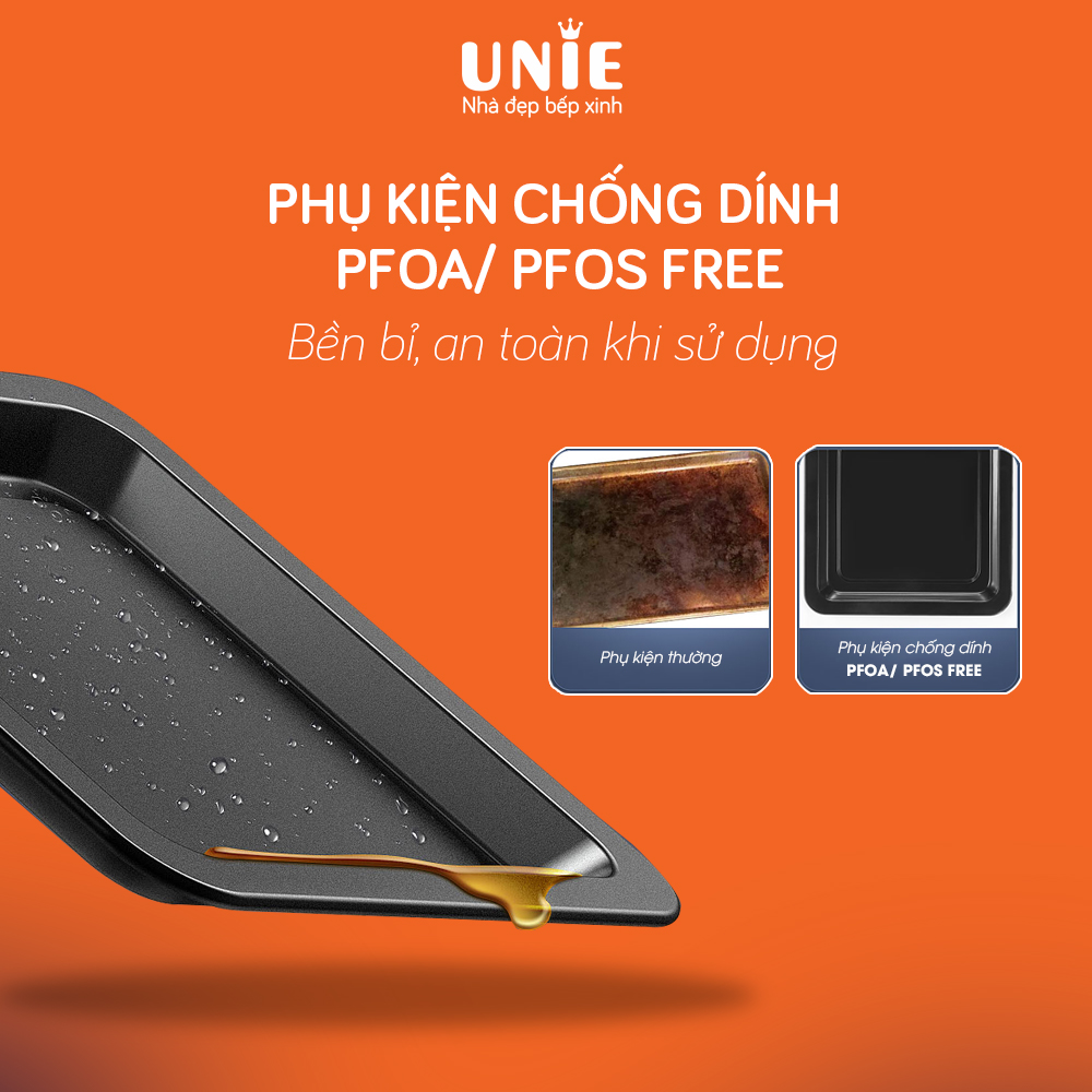 Nồi chiên hơi nước UNIE Steam Color công suất 1800W dung tích 15L - Hàng chính hãng