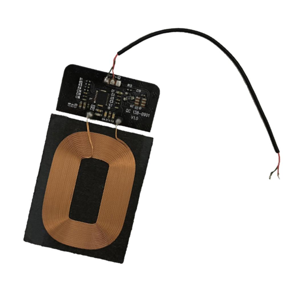 Charging Receiver Module Ultra-thin Coil PCB Circuit Board Durable Black