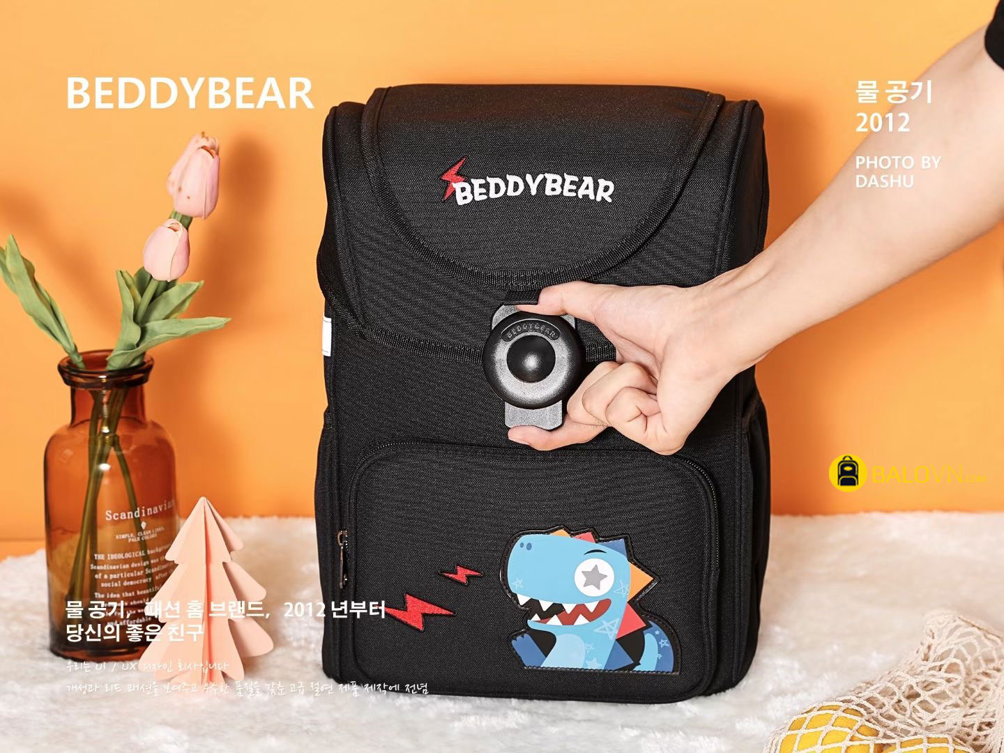 Balo Beddybear Schoolbag Cho Bé Đi Học từ 06 Tuổi Trở Lên - Hàng chính hãng