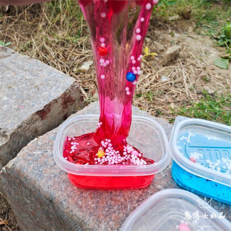SLIME dạng ÂU BÓNG charm kim tuyến NG0C TRAI CỐM XỐP 6 màu dạng lỏng Slam thiết kế độc đáo ấn tượng squishy