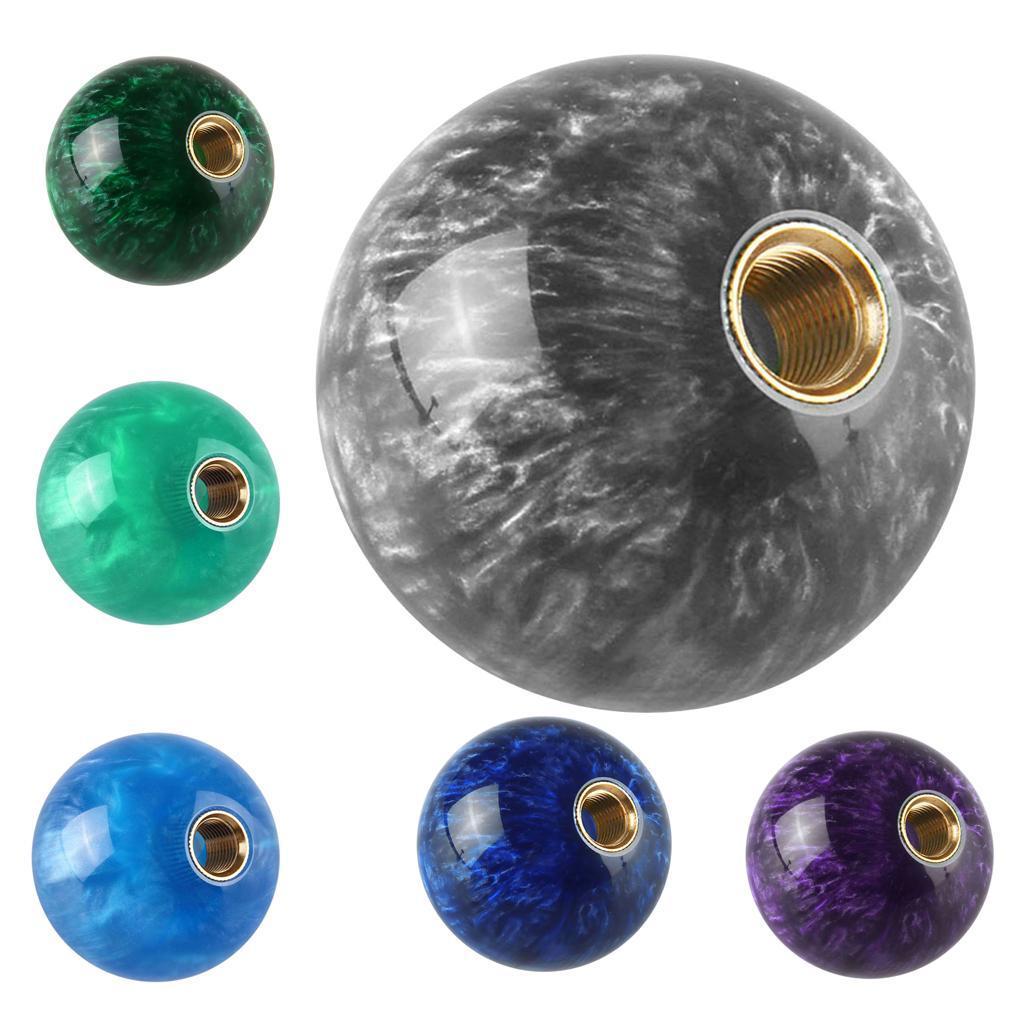 M12*1.25 Ball Grey Car Gear Stick  Shifter Knob Head