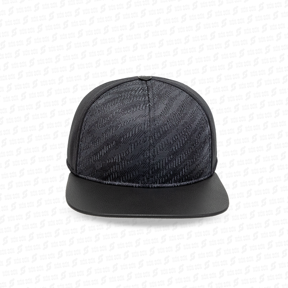 Mũ snapback hiphop nam nữ NÓN SƠN chính hãng MC210BK-XM1