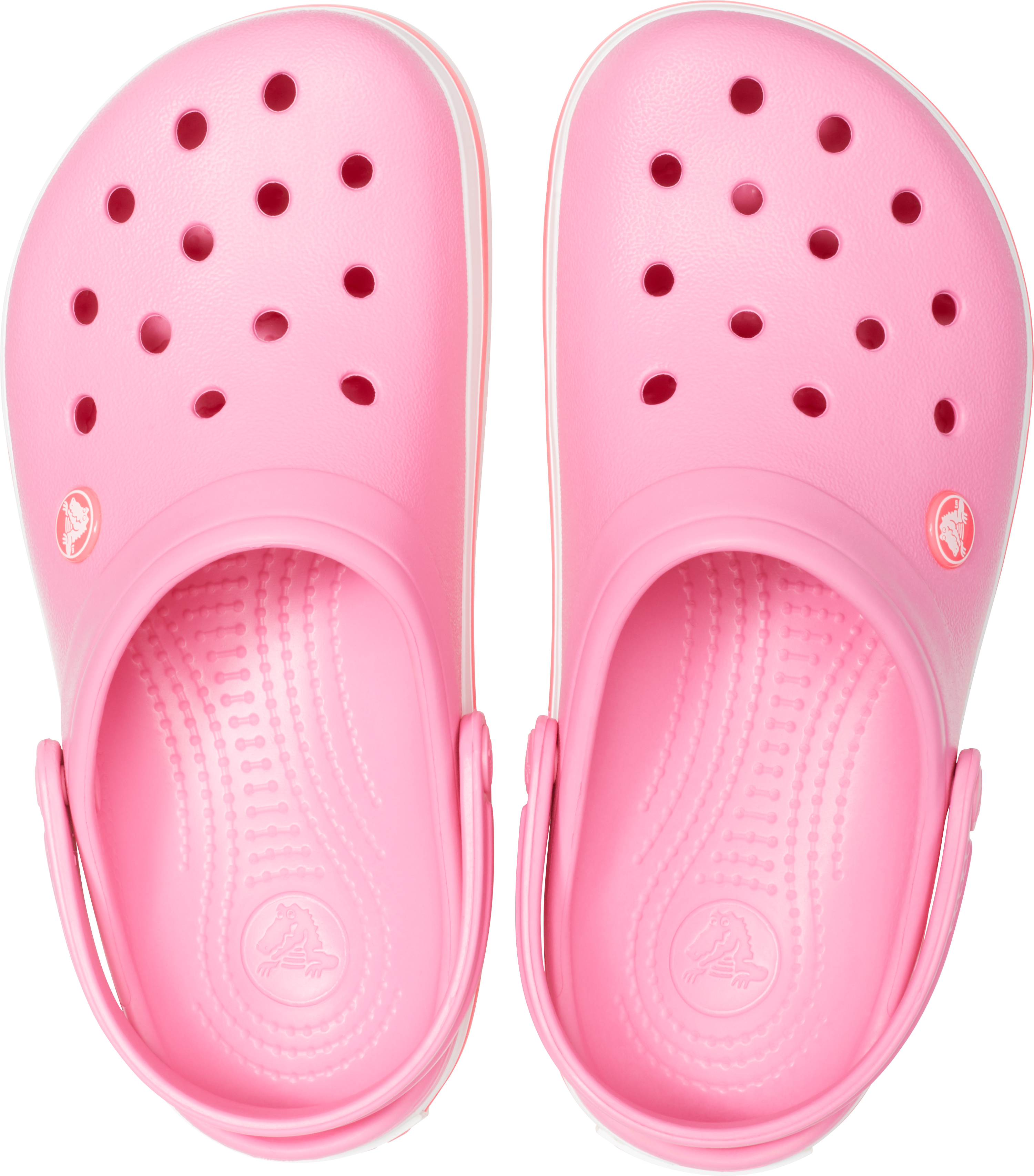 Giày lười Crocs Crocband unisex 11016 - Hồng nhạt - M7W9