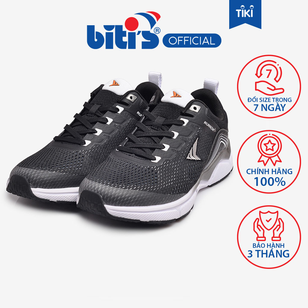 Giày Chạy Bộ Nam Biti's Hunter Running Gray DSMH10000XAM