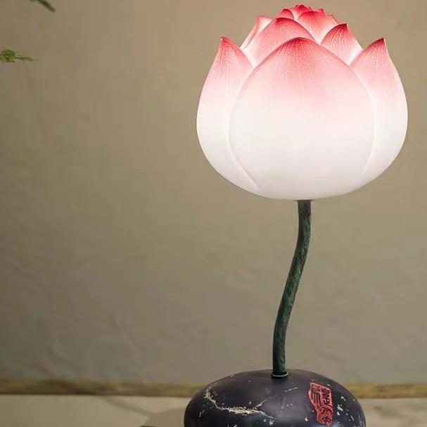 Đèn hoa sen phong cách hiện đại