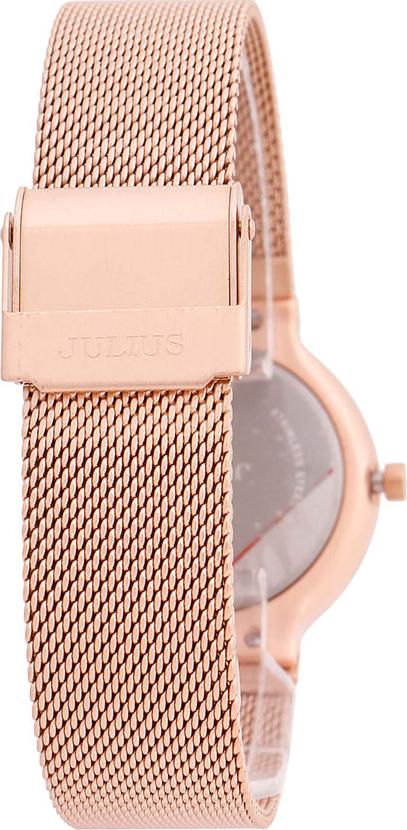 Đồng Hồ Nữ Julius Star Hàn Quốc JS-009LB Dây Thép Màu Đồng