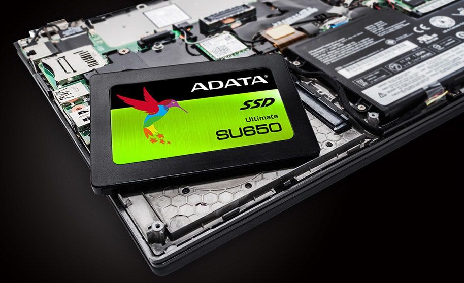 Ổ cứng SSD ADATA Ultimate SU650 Sata III 3D-NAND chuẩn 2.5 inch - Hàng Chính Hãng