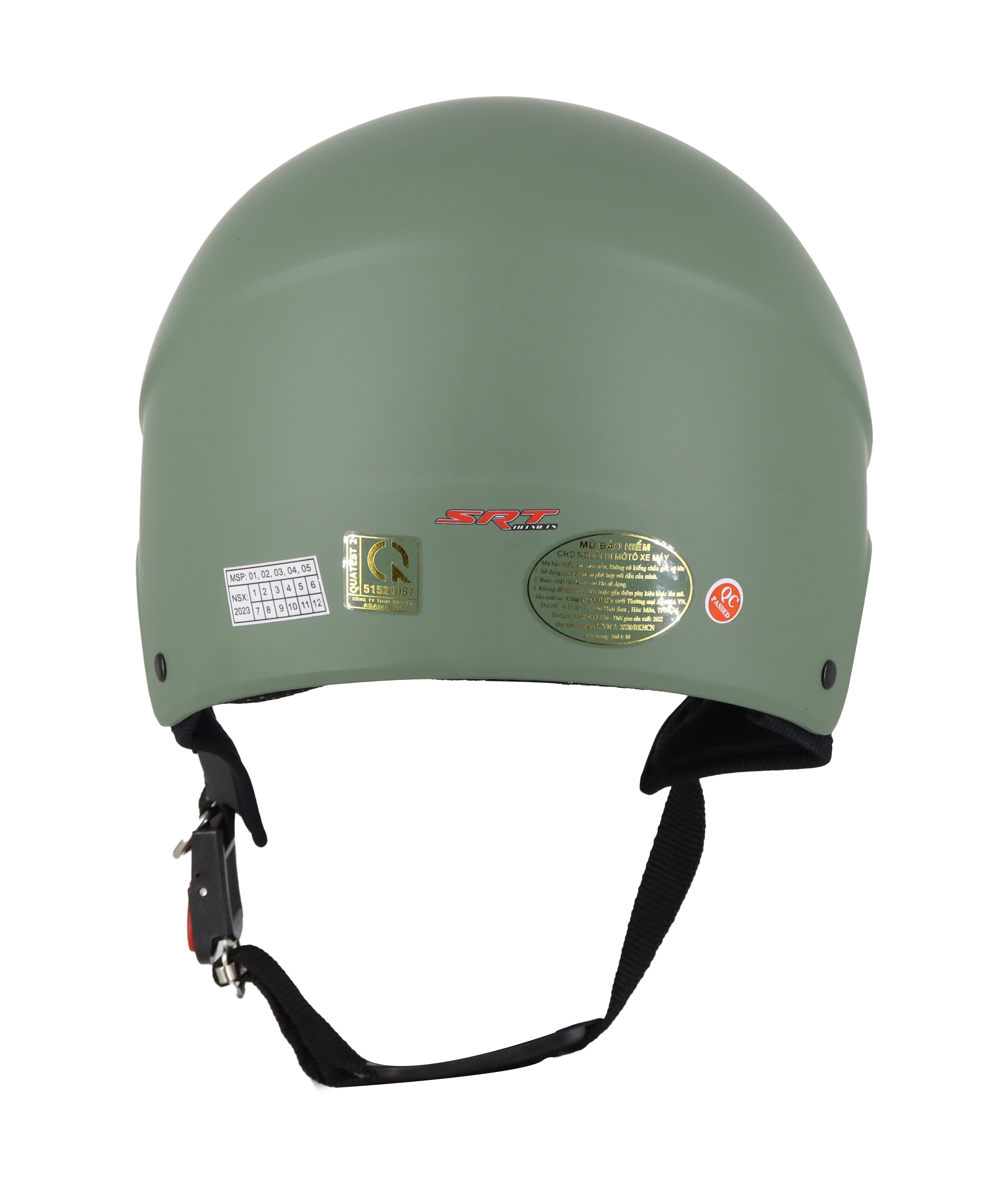 Mũ Bảo Hiểm SRT A30 Mỏ Liền - Nón Bảo Hiểm Chính Hãng Cao Cấp