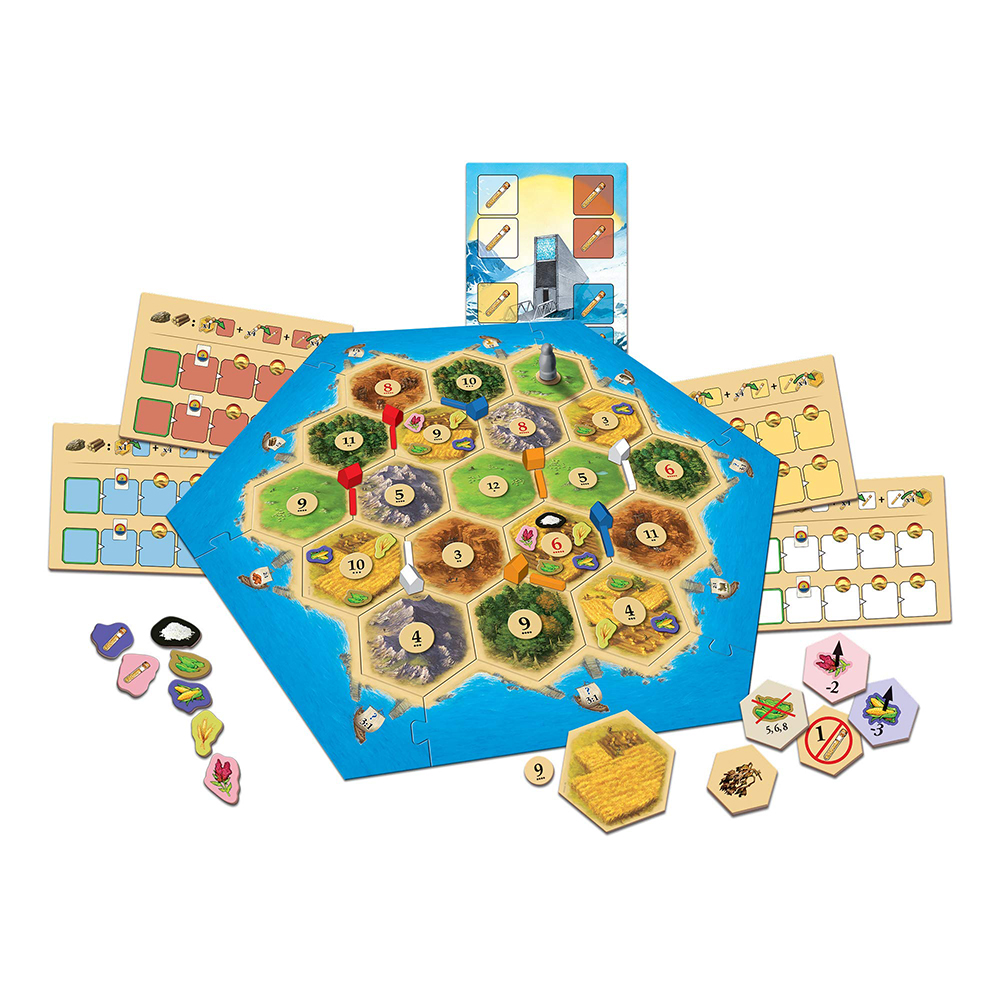 Bộ Trò Chơi Board Game Catan Phiên Bản Thứ 5