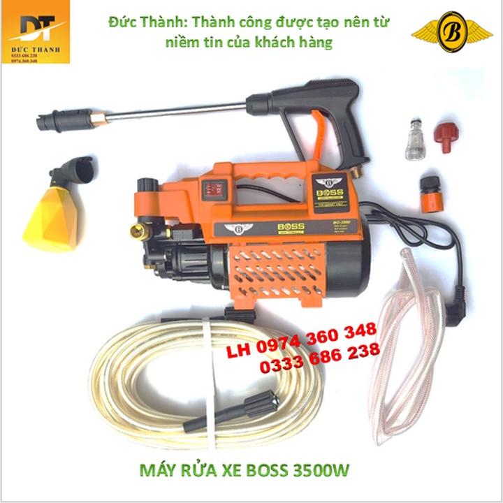 Máy rửa xe BOSS công suất 3500W. nhập khẩu nguyên chiếc