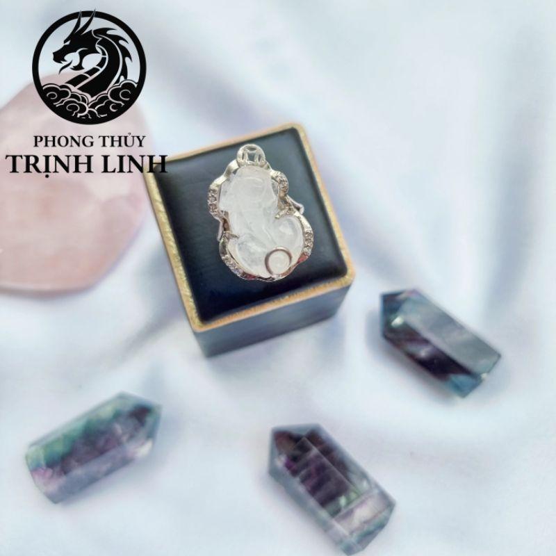 NHẪN BẠC TỲ HƯU TRẮNG